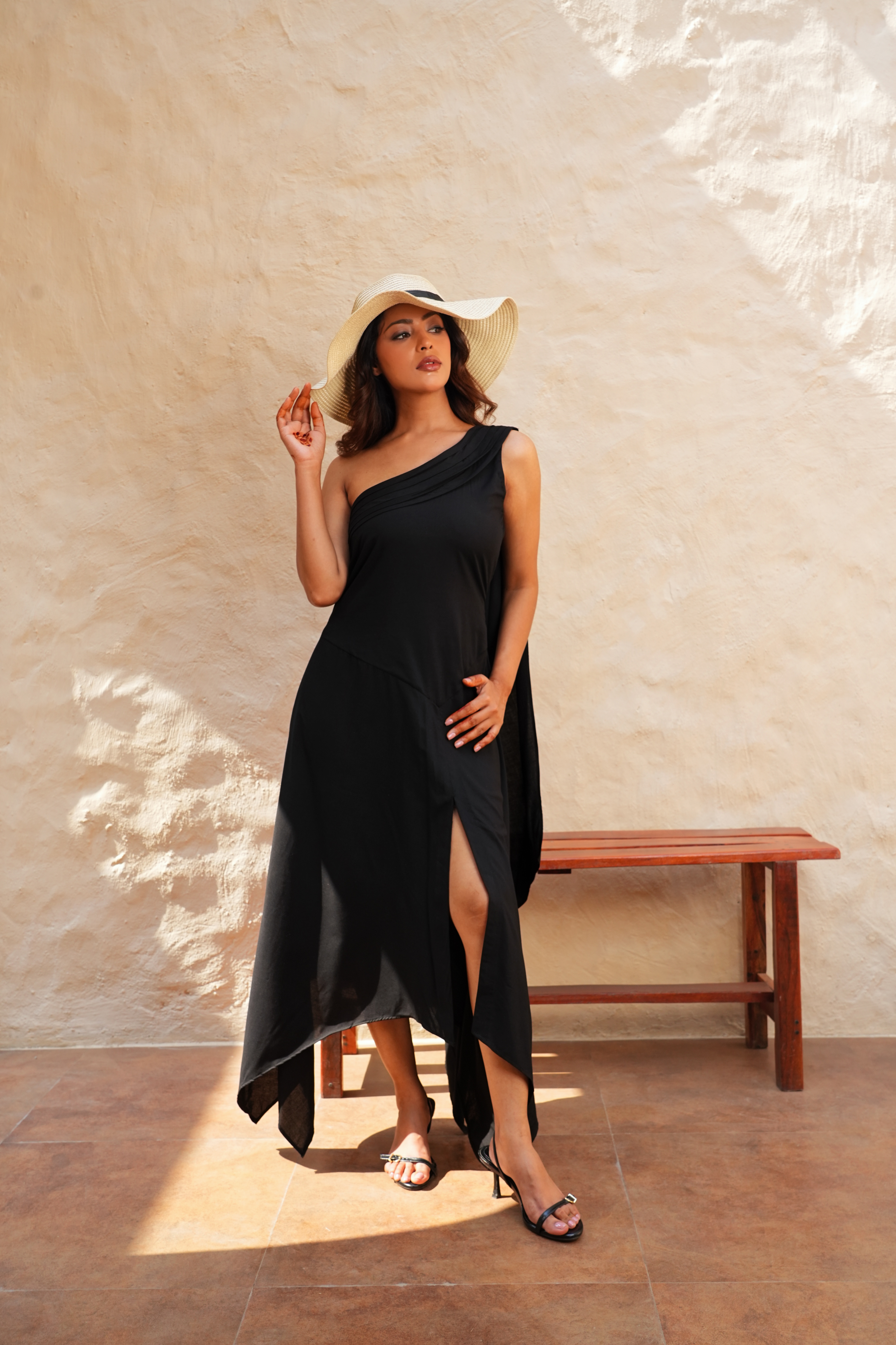 Black Calla Dress